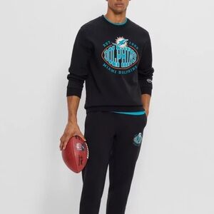 BOSS X NFL COTTON-BLEND SWEATSHIRT